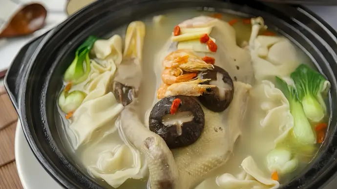 西塘老鸭馄饨煲