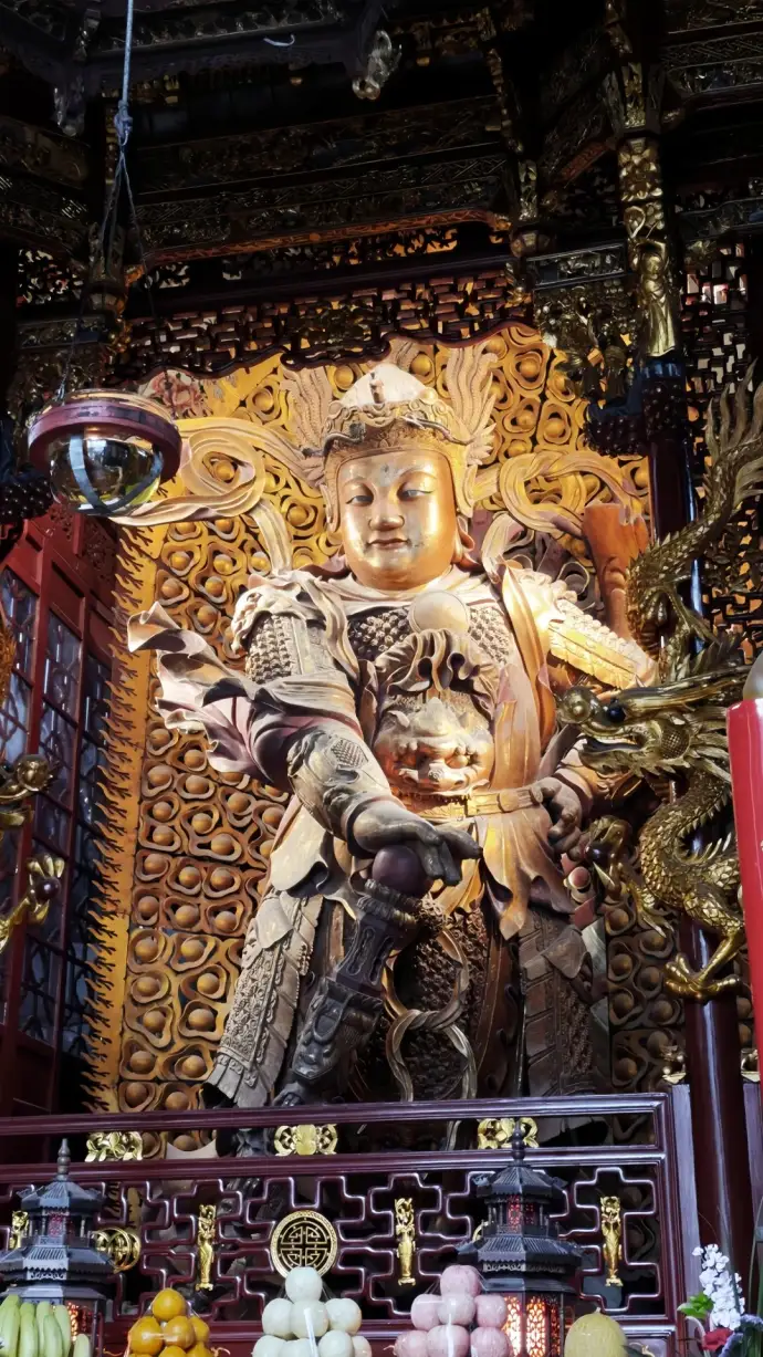 灵隐寺韦陀菩萨像