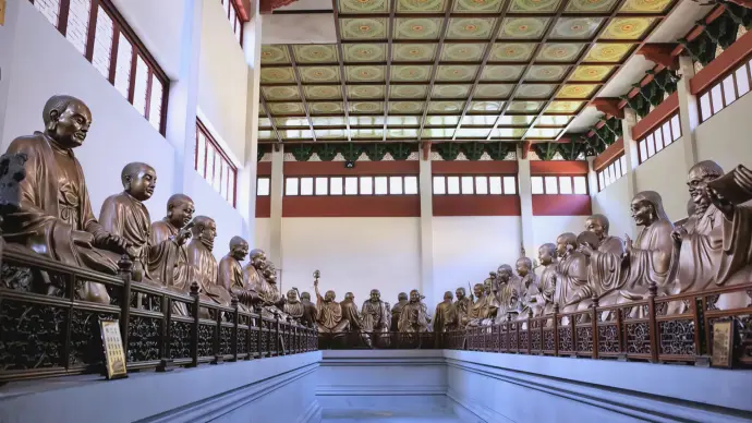 灵隐寺五百罗汉堂