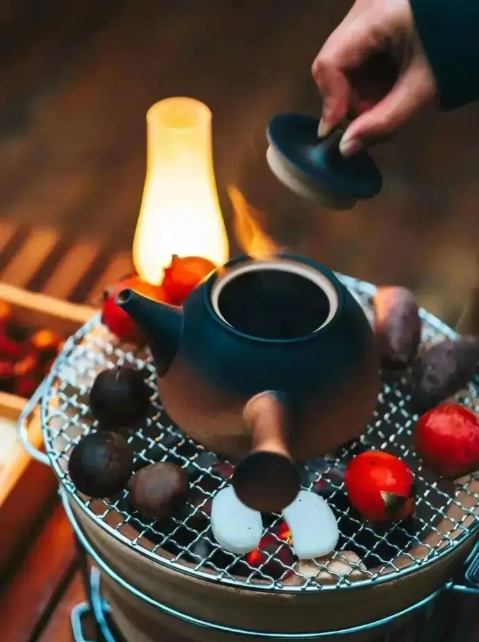 围炉煮茶