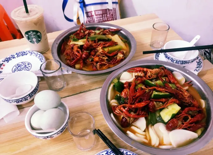 杭州望江门小龙虾