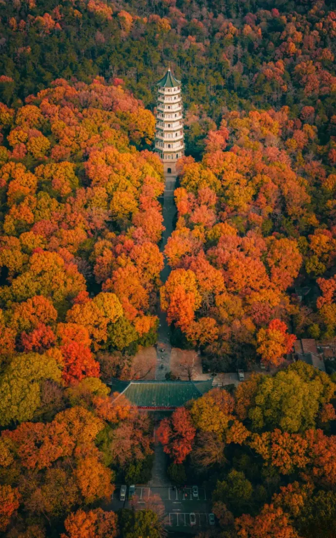 钟山灵谷寺全景