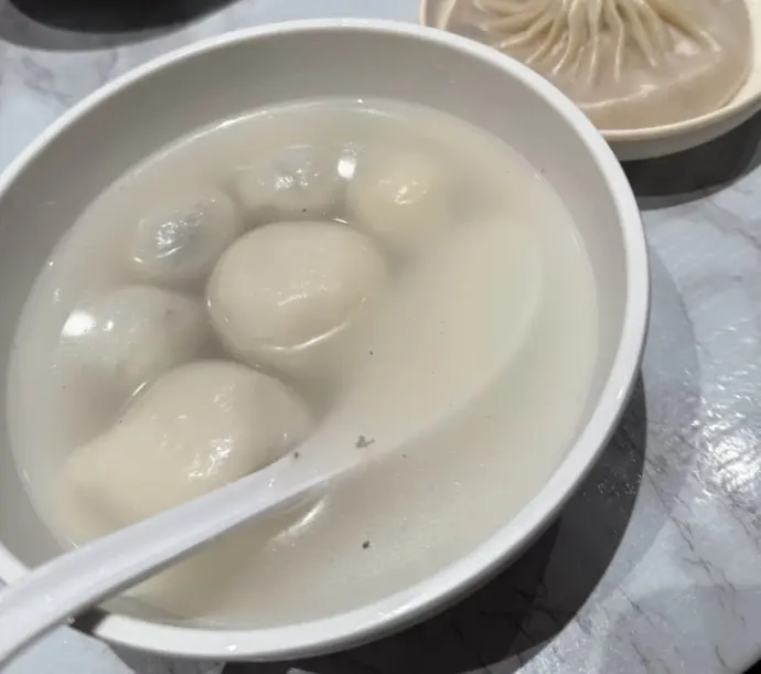 宁波汤圆点黑芝麻汤圆