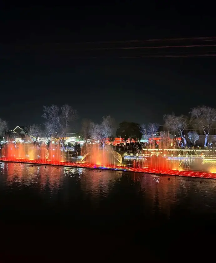 河下古镇音乐喷泉