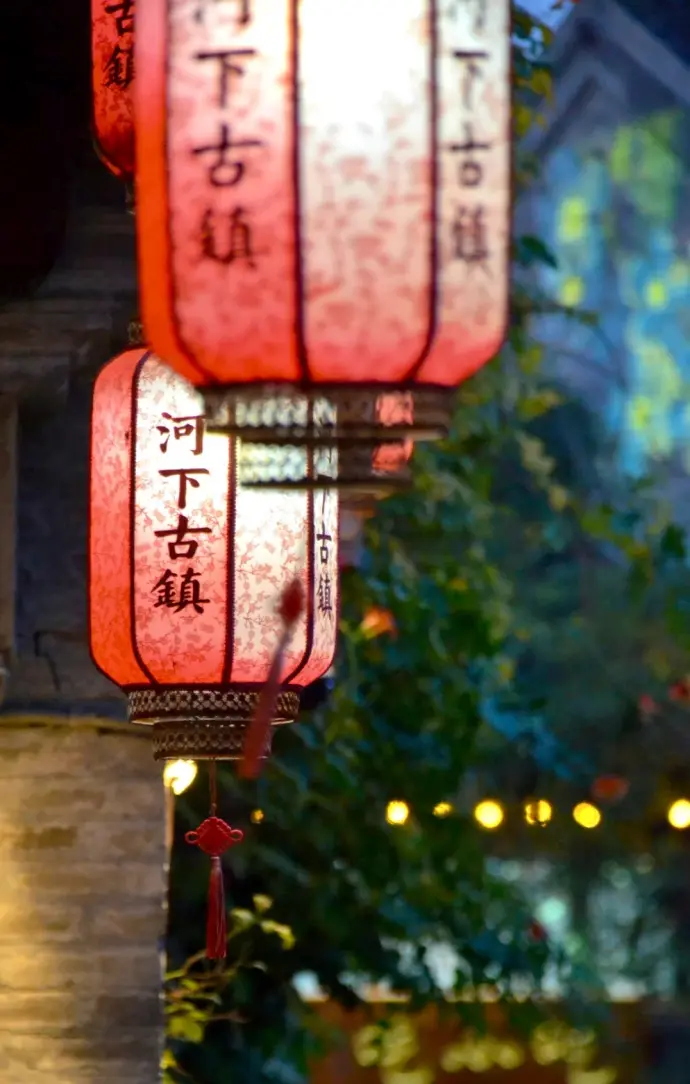 河下古镇灯笼