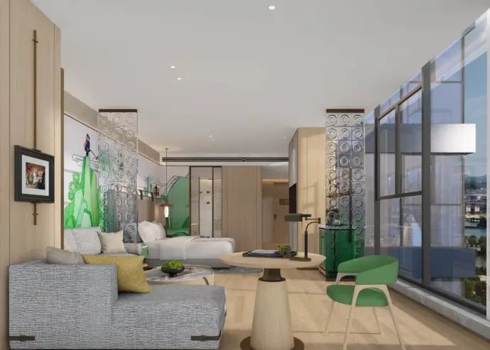 温德姆花园酒店房间