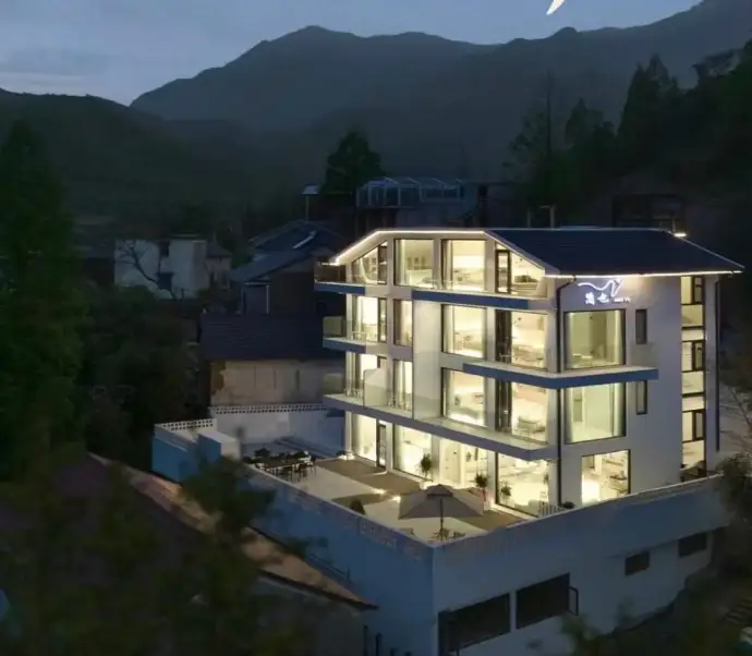 简也山泉温汤设计美宿