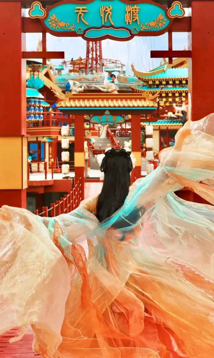 云上草原汉服体验