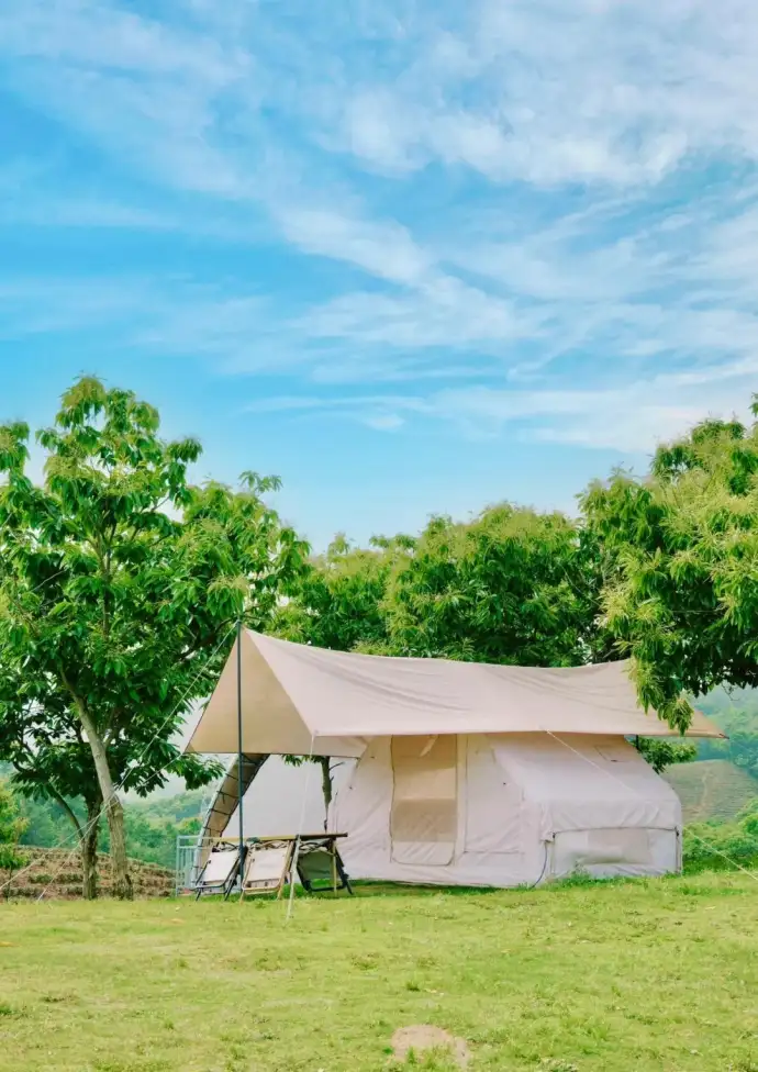 草原露营天幕